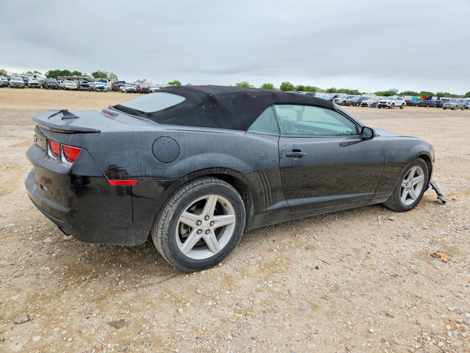 2012 Chevrolet Camaro VIN 2G1FB3D34C9167488 COPART salvage auction — FRONT END, Tx - Salvage Vehicle Title, sold $1,800 on 2026-07-09 (photo 3)