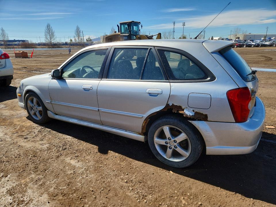 2003 Mazda Protege VIN JM1BJ245931103326 COPART salvage auction — HAIL, AB - BOS - SALVAGE, sold $175 on 2026-07-14 (photo 2)