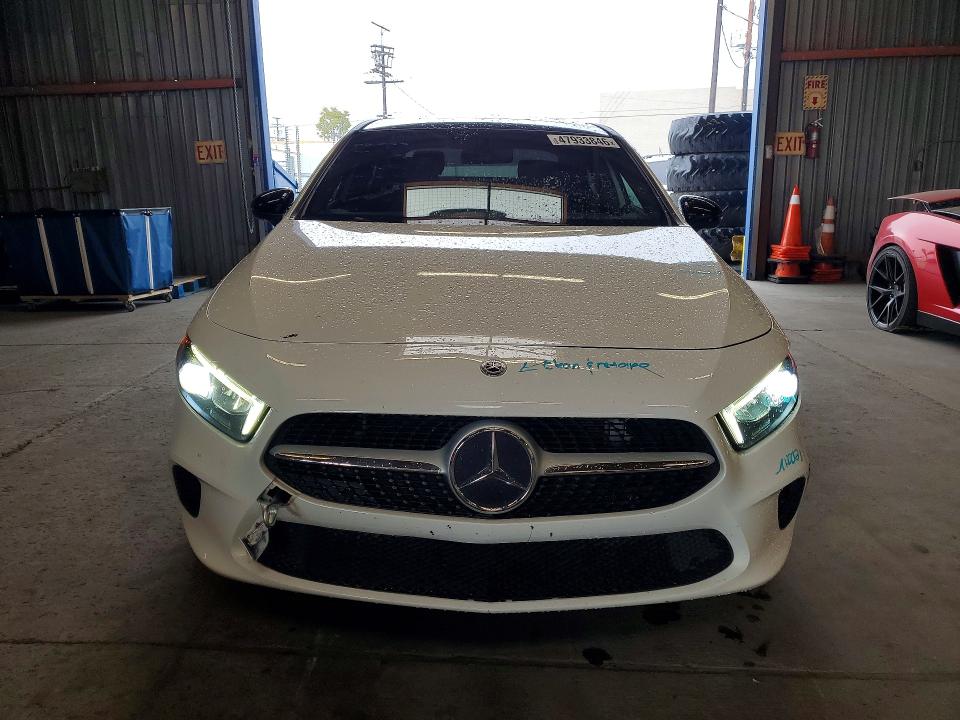 2019 Mercedes-benz A-klasse VIN WDD3G4EB7KW021119 COPART salvage auction — FRONT END, Salvage Title, sold $4,700 on 2026-07-15 (photo 5)