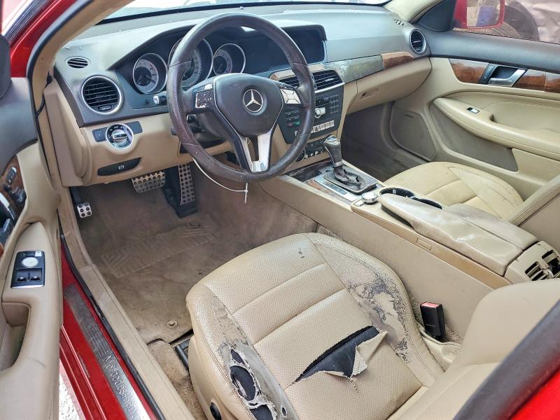 2015 Mercedes-benz C-klasse VIN WDDGJ4HB5FG384338 COPART salvage auction — MECHANICAL, Ga - Certificate Of Title, sold $1,350 on 2026-08-03 (photo 8)