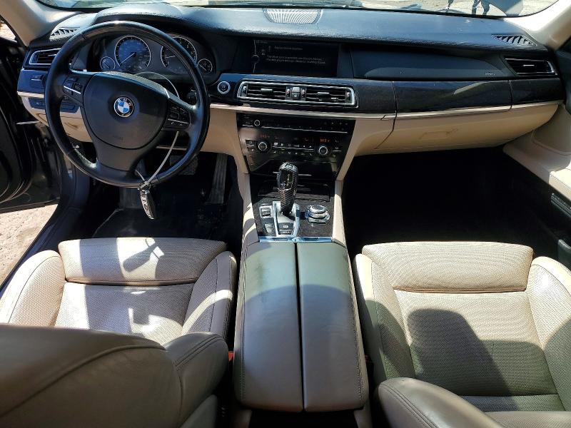 2011 BMW 7er VIN WBAKC6C5XBC395118 COPART salvage auction — FRONT END, Mi - Certificate Of Title, sold $550 on 2026-07-24 (photo 8)