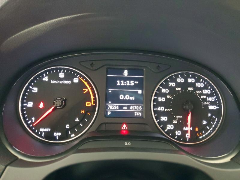 2015 Audi A3 VIN WAUB8GFF3G1089294 COPART salvage auction — FRONT END, Salvage Title, sold $3,100 on 2026-07-17 (photo 9)
