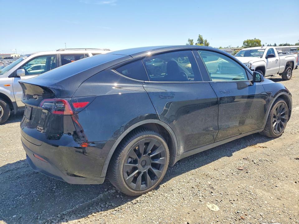 2021 Tesla Model y VIN 5YJYGAEE3MF214691 COPART salvage auction — SIDE, Ca - Salvage Certificate, sold $9,700 on 2026-07-16 (photo 3)