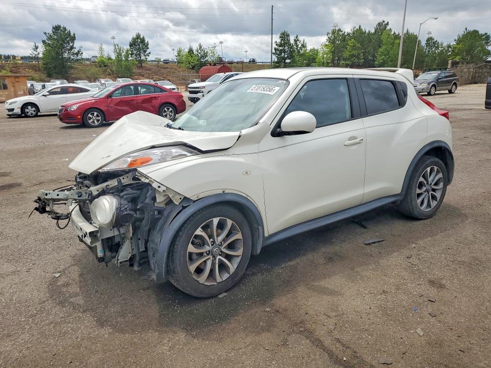 2013 Nissan Juke VIN JN8AF5MR0DT211474 COPART salvage auction — FRONT END, Sc - Cert Of Title-Salvage, sold $200 on 2026-07-10 (photo 1)