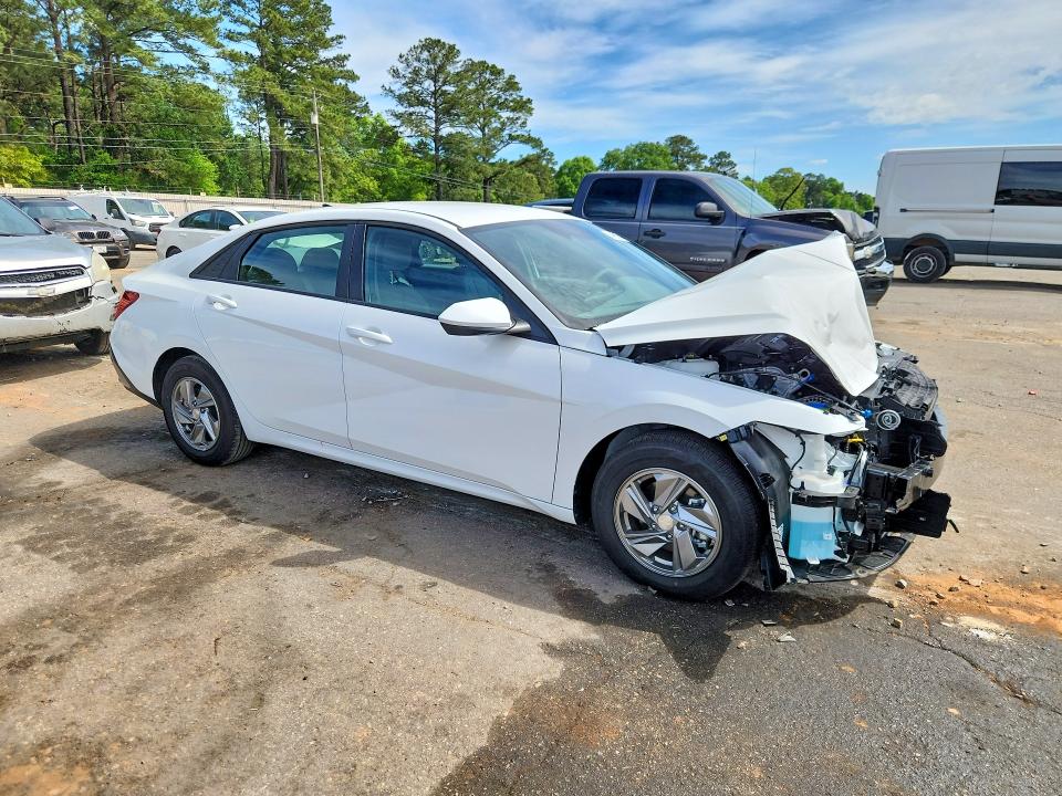 2025 Hyundai Elantra VIN KMHLL4DG3SU088522 COPART salvage auction — FRONT END, Al - Cert Of Title-Salvage Title, sold $6,200 on 2026-07-13 (photo 4)