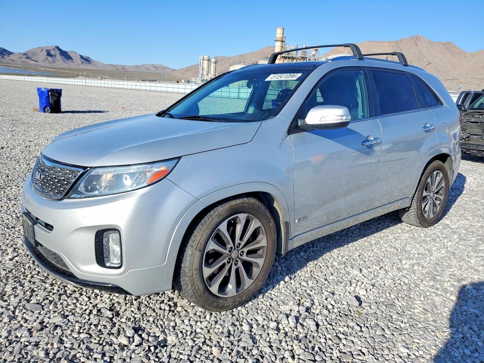 2014 Kia Sorento VIN 5XYKWDA72EG495376 COPART salvage auction — FRONT END, NV - SALVAGE TITLE, sold $150 on 2026-07-27 (photo 1)