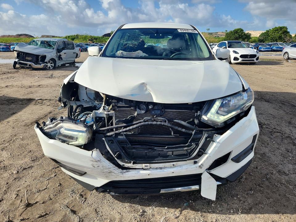2017 Nissan Rogue VIN 5N1AT2MV9HC745736 COPART salvage auction — FRONT END, Id - Salvage Certificate Of Title, sold $1,150 on 2026-07-02 (photo 5)