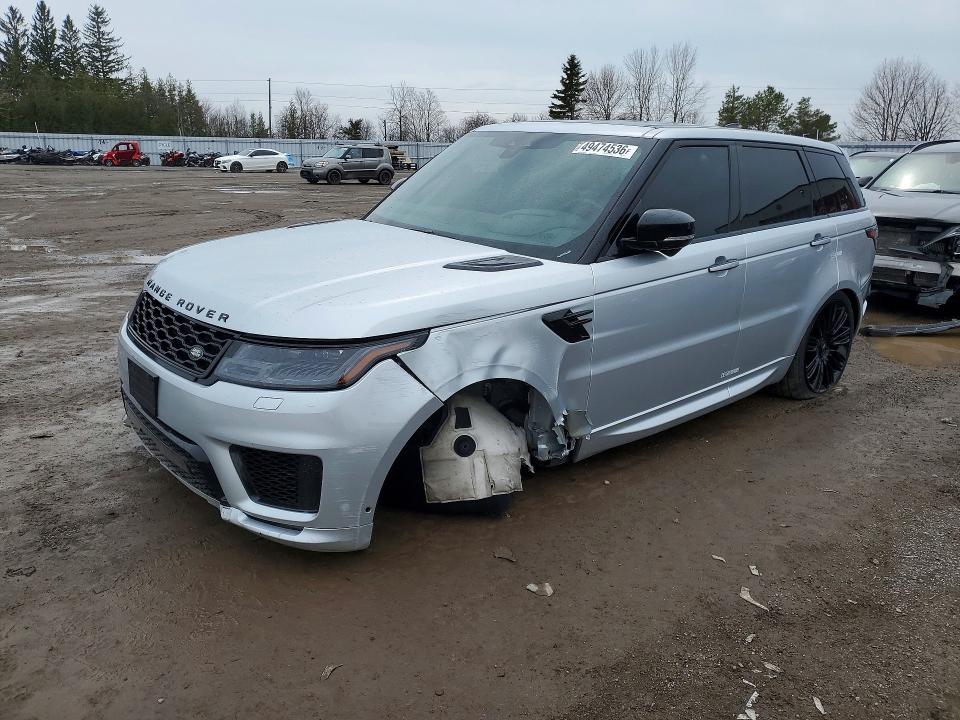 2019 Land rover Range rover sport VIN SALWV2REXKA827872 COPART salvage auction — VANDALISM, On - Permit No Brand - Unfit, sold $10,100 on 2026-07-23 (photo 1)