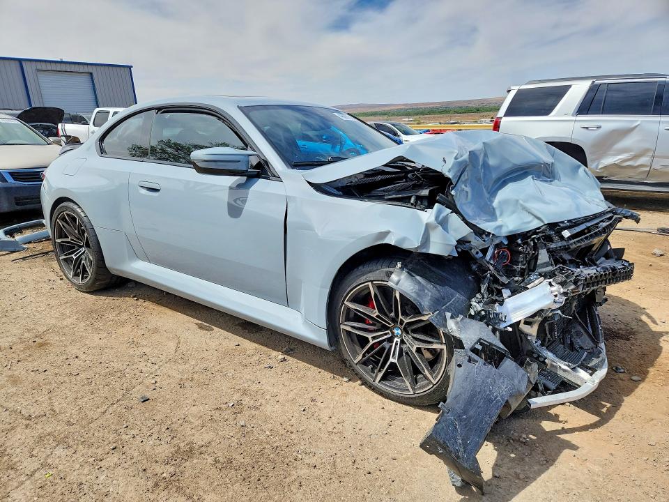 2023 BMW M2 VIN 3MF13DM02P8D58453 COPART salvage auction — FRONT END, Nm - Cert Of Title-Salvage, sold $17,100 on 2026-07-30 (photo 4)