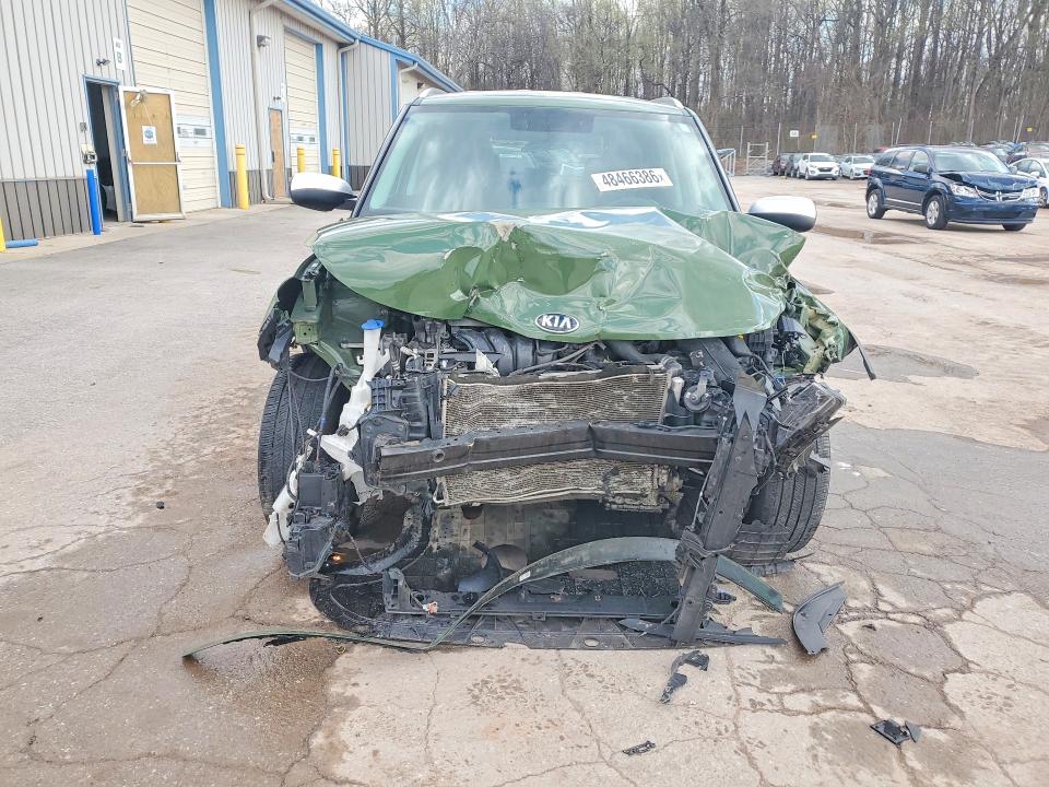2020 Kia Soul VIN KNDJ23AU1L7093933 COPART salvage auction — FRONT END, Salvage Title, sold $725 on 2026-07-16 (photo 5)