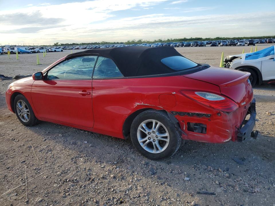 2007 Toyota Camry solara VIN 4T1FA38P57U131725 COPART salvage auction — REAR END, Tx - Salvage Vehicle Title, sold $825 on 2026-07-09 (photo 2)