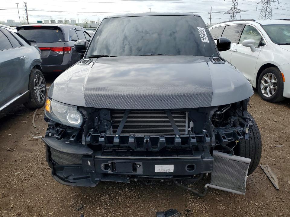 2015 Land rover RANGE ROVER VIN SALWZ2EF5FA520330 COPART salvage auction — FRONT END, Il - Salvage Certificate, sold $8,600 on 2026-07-28 (photo 5)