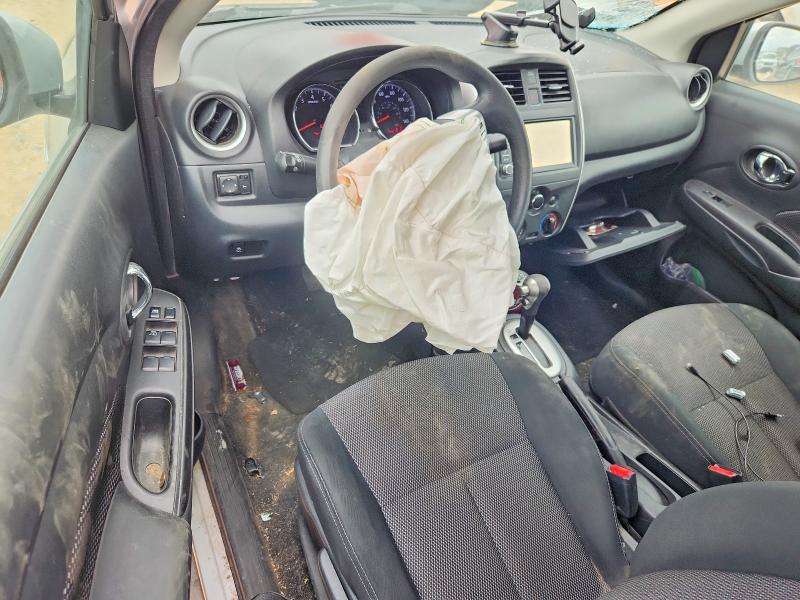 2019 Nissan Versa VIN 3N1CN7AP7KL874907 COPART salvage auction — FRONT END, Tx - Salvage Vehicle Title, sold $200 on 2026-07-23 (photo 8)