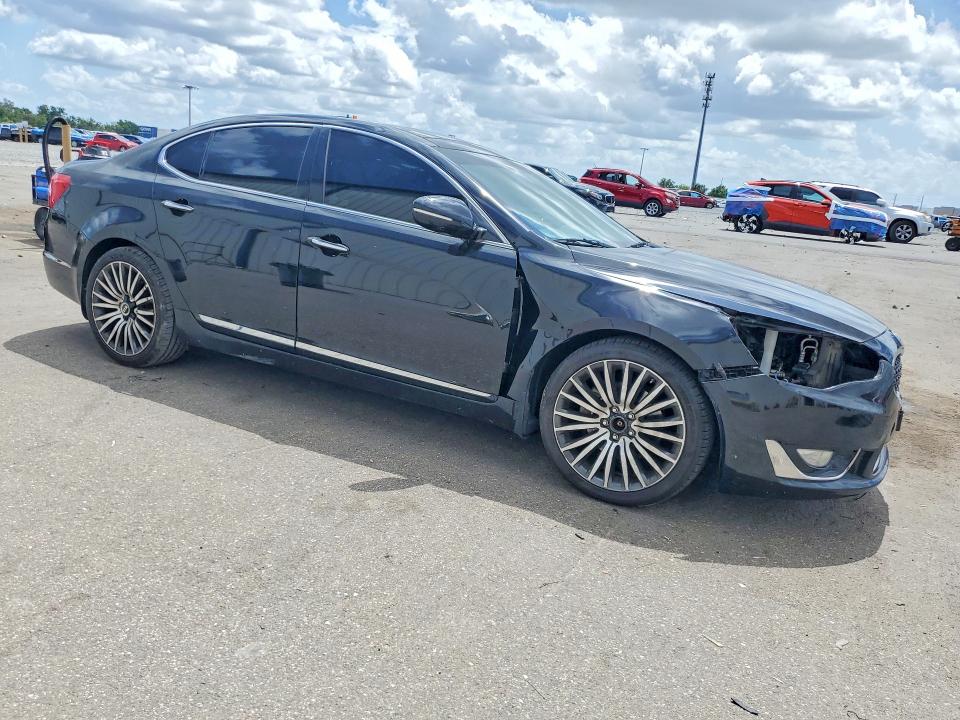 2015 Kia Cadenza VIN KNALN4D72F5168714 COPART salvage auction — FRONT END, Fl - Cert Of Title Slvg Rebuildable, sold $900 on 2026-07-08 (photo 4)