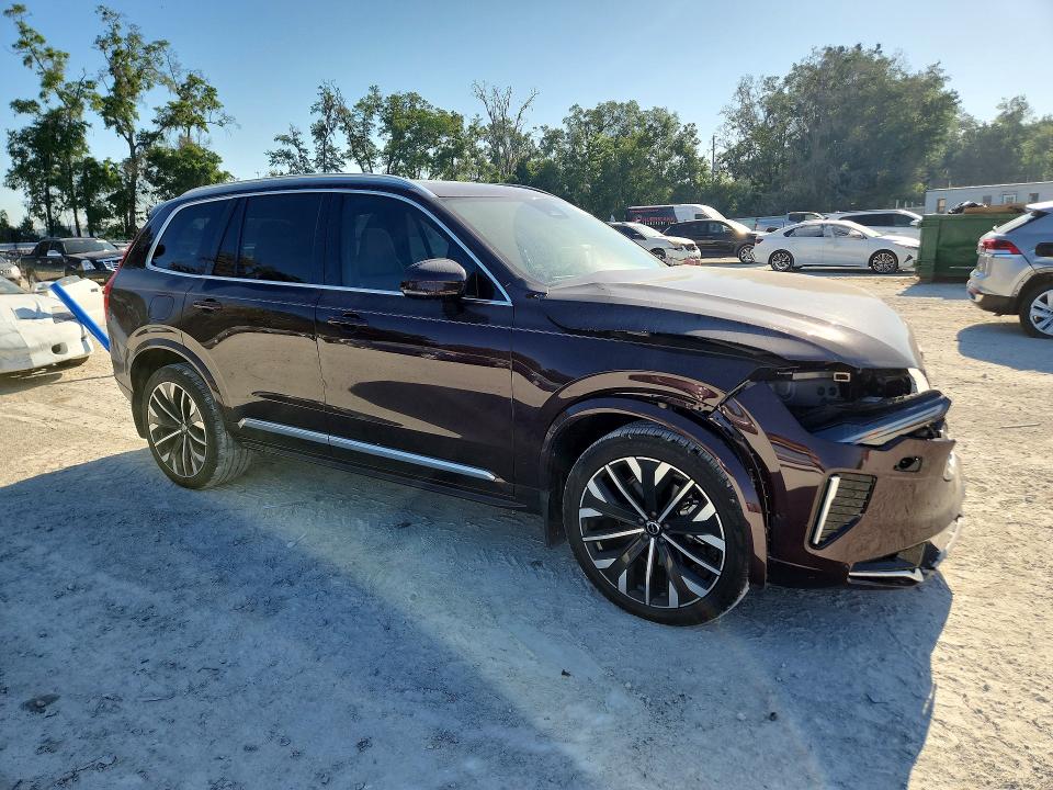 2025 Volvo Xc90 VIN YV4M12JB4S1358772 COPART salvage auction — FRONT END, Salvage Title, sold $9,400 on 2026-07-28 (photo 4)