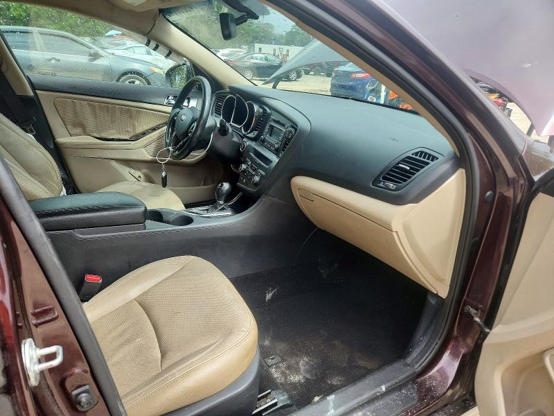 2013 Kia Optima VIN 5XXGN4A7XDG227316 COPART salvage auction — SIDE, FL - CERT OF TITLE SLVG REBUILDABLE, sold $625 on 2026-07-27 (photo 7)