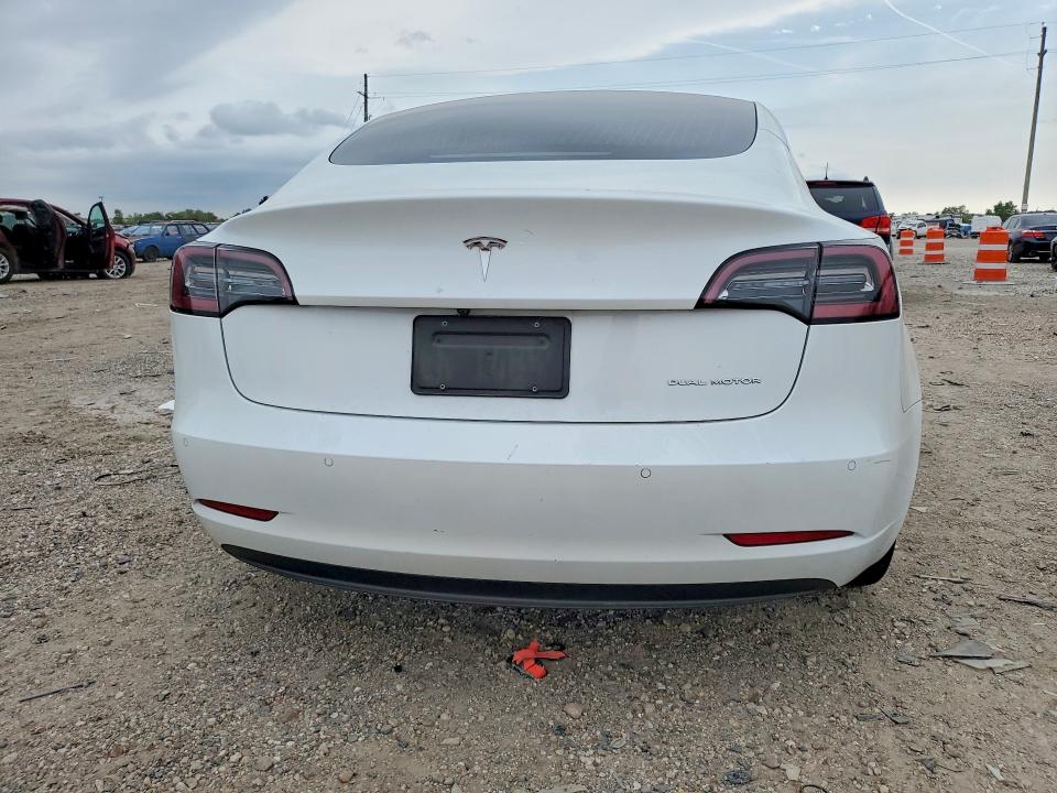 2020 Tesla Model 3 VIN 5YJ3E1EB8LF639621 COPART salvage auction — FRONT END, Tx - Salvage Vehicle Title, sold $8,600 on 2026-08-03 (photo 6)