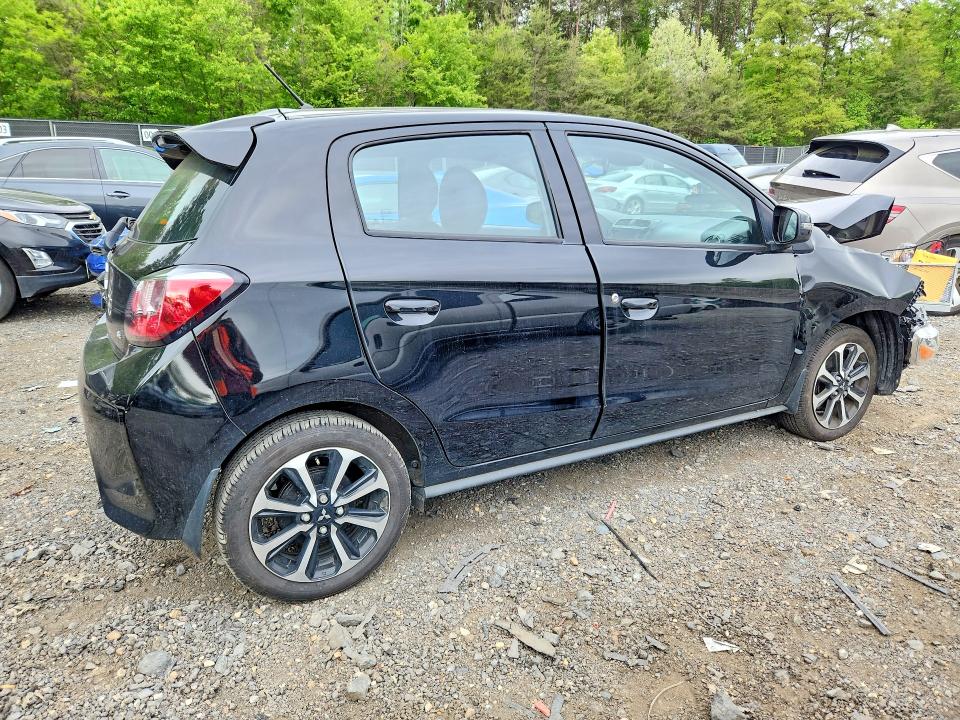 2024 Mitsubishi Mirage VIN ML32AWHJ6RH030269 COPART salvage auction — FRONT END, Id - Salvage Certificate Of Title, sold $2,000 on 2026-07-10 (photo 3)