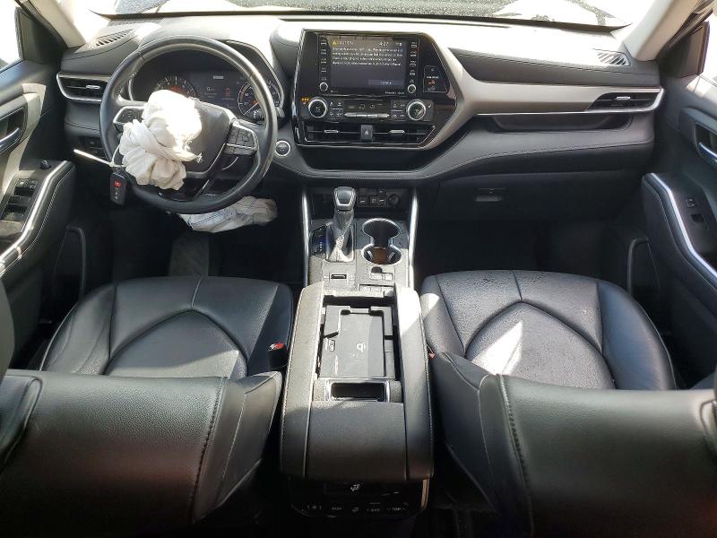 2020 Toyota Highlander VIN 5TDGZRAH6LS009672 COPART salvage auction — FRONT END, Md - Cert Of Salvage > 75% Damage, sold $10,600 on 2026-07-10 (photo 8)