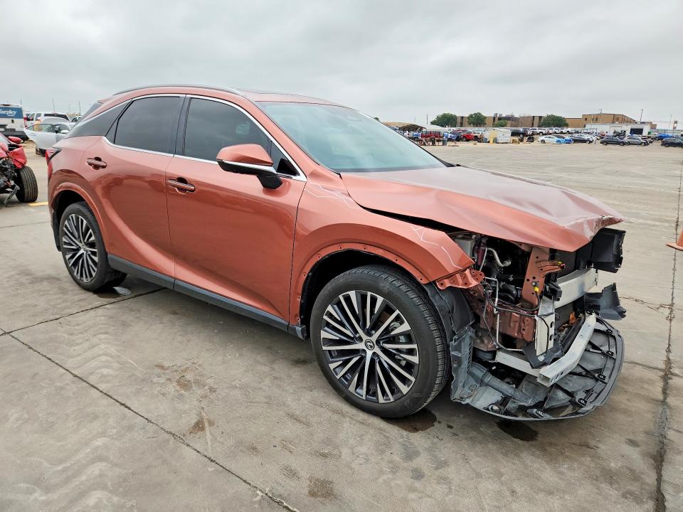 2024 Lexus Rx VIN 2T2BAMBA3RC028280 COPART salvage auction — FRONT END, Tx - Certificate Of Title, sold $23,200 on 2026-07-02 (photo 4)