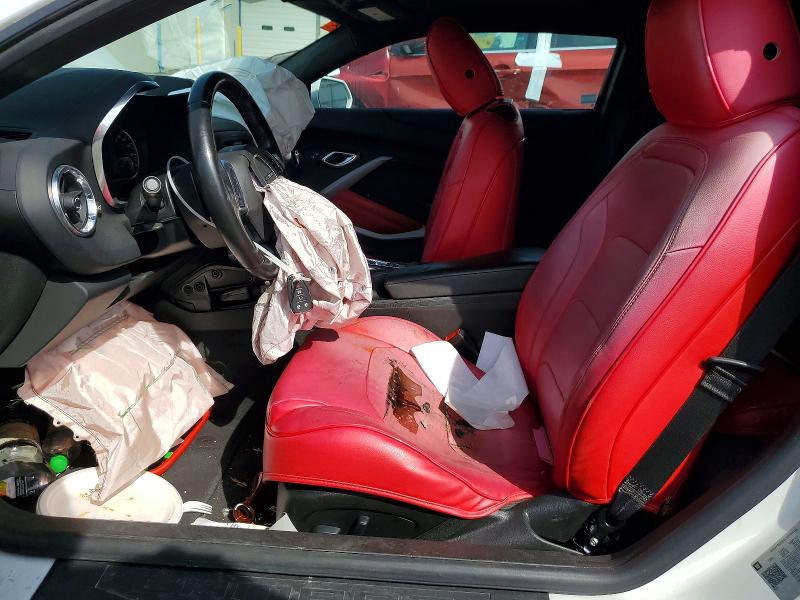 2021 Chevrolet Camaro VIN 1G1FB1RS3M0119691 COPART salvage auction — FRONT END, Mi - Certificate Of Title, sold $11,900 on 2026-07-03 (photo 7)