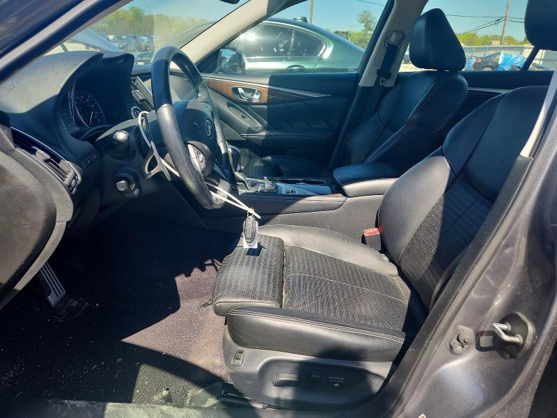 2015 Infiniti Q50 VIN JN1BV7AR8FM403924 COPART salvage auction — FRONT END, Nj - Cert Of Title-Salvage, sold $5,700 on 2026-07-22 (photo 7)