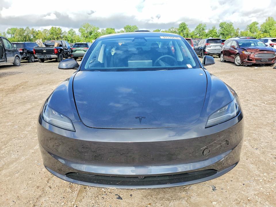 2026 Tesla Model 3 VIN 5YJ3E1EA1TF136097 COPART salvage auction — SIDE, Tx - Salvage Vehicle Title, sold $6,300 on 2026-07-28 (photo 5)