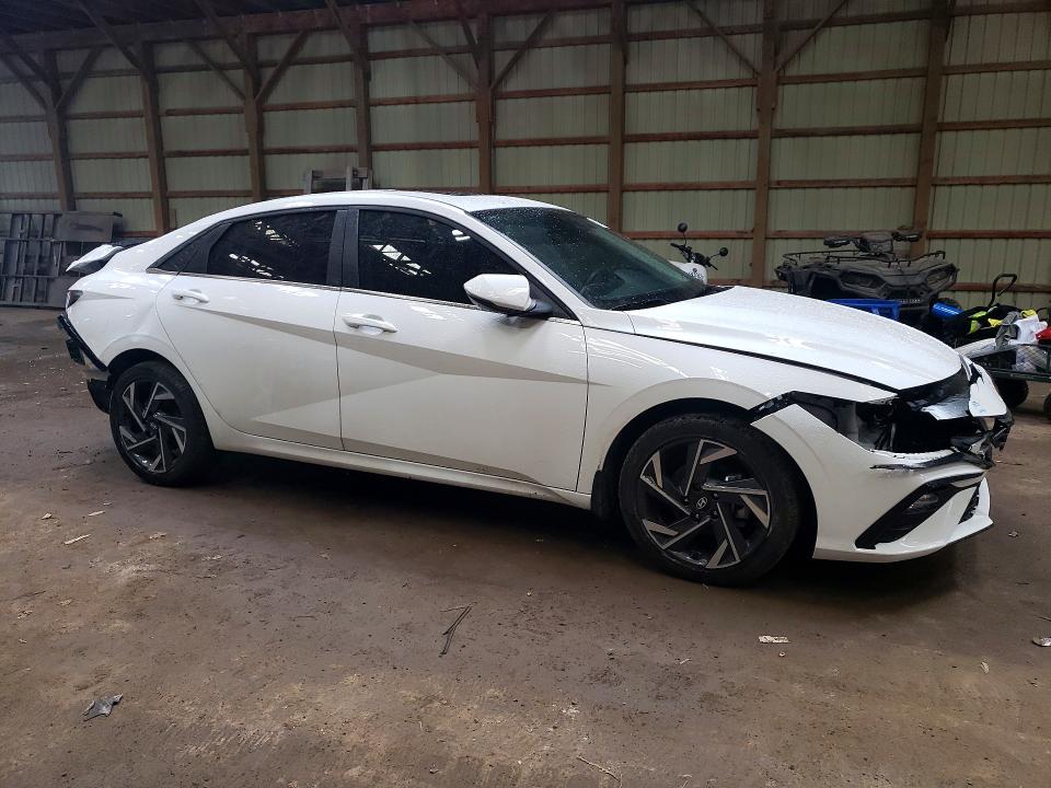 2025 Hyundai VIN KMHLN4DJ6SU145575 COPART salvage auction — REAR END, On - Permit Salvage, sold $6,300 on 2026-07-16 (photo 4)