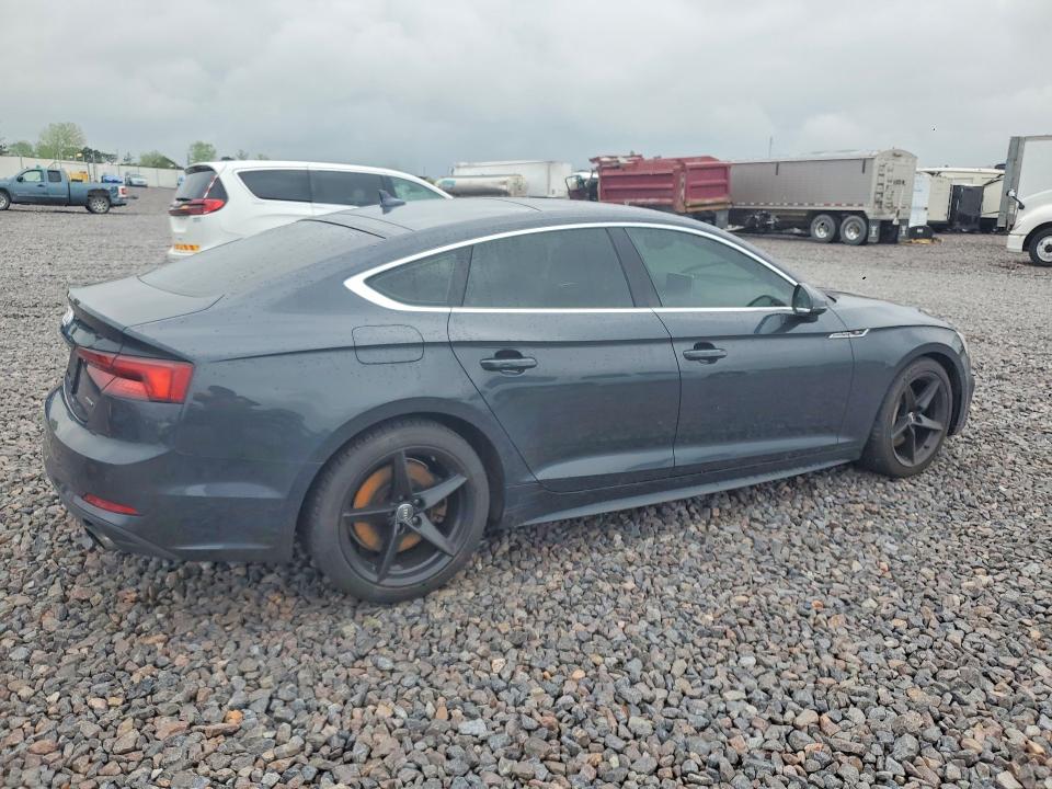 2019 Audi A5 VIN WAUENCF50KA025048 COPART salvage auction — REAR END, In - Cert Of Title-Salvage Title, sold $11,000 on 2026-07-21 (photo 3)