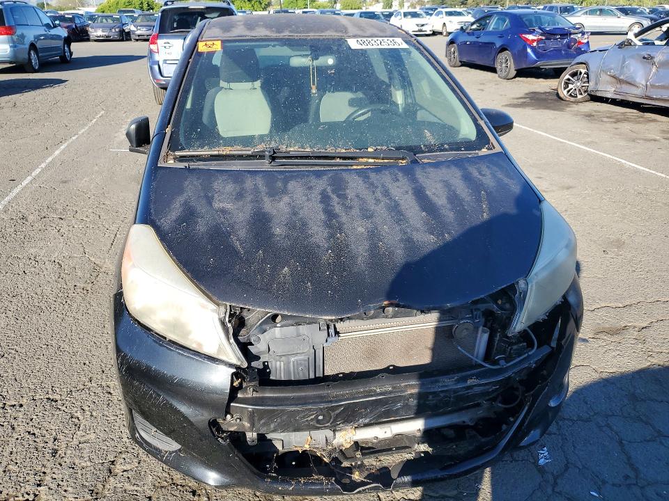 2013 Toyota Yaris VIN JTDKTUD35DD559666 COPART salvage auction — FRONT END, CA, sold $1,950 on 2026-07-10 (photo 5)