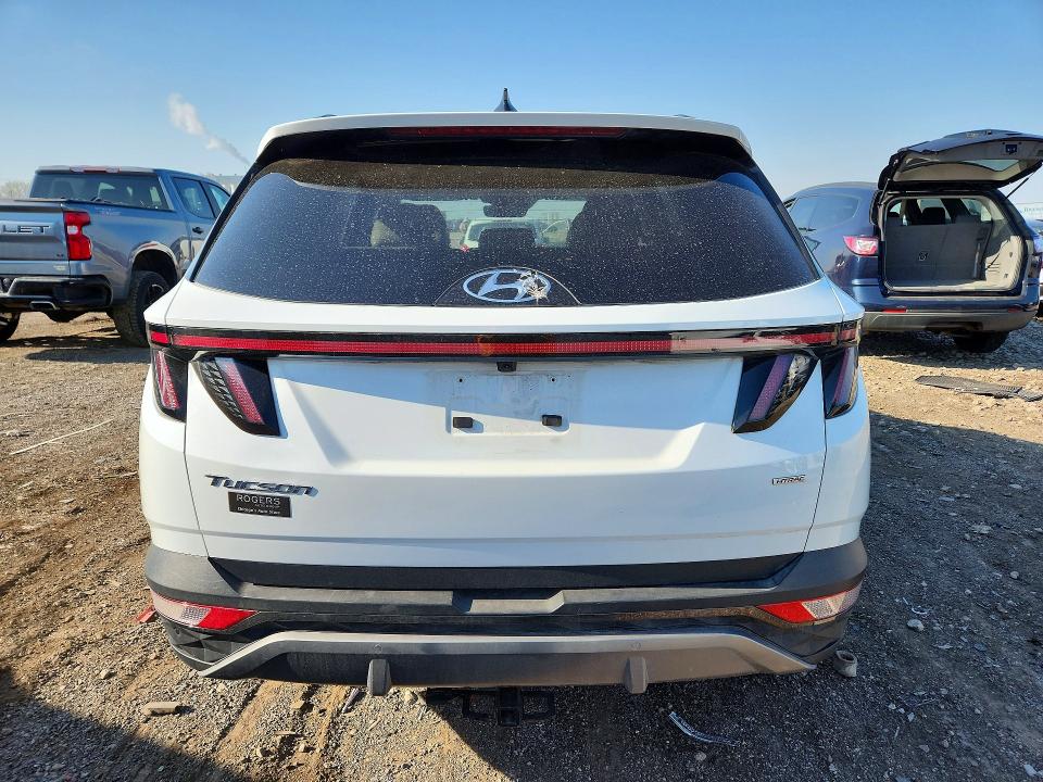 2022 Hyundai Tucson VIN 5NMJECAE3NH157806 COPART salvage auction — FRONT END, IL - SALVAGE CERTIFICATE, sold $9,200 on 2026-07-10 (photo 6)