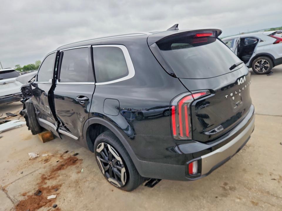 2025 Kia Telluride VIN 5XYP34GC8SG697170 COPART salvage auction — FRONT END, Tx - Salvage Vehicle Title, sold $3,450 on 2026-07-30 (photo 2)