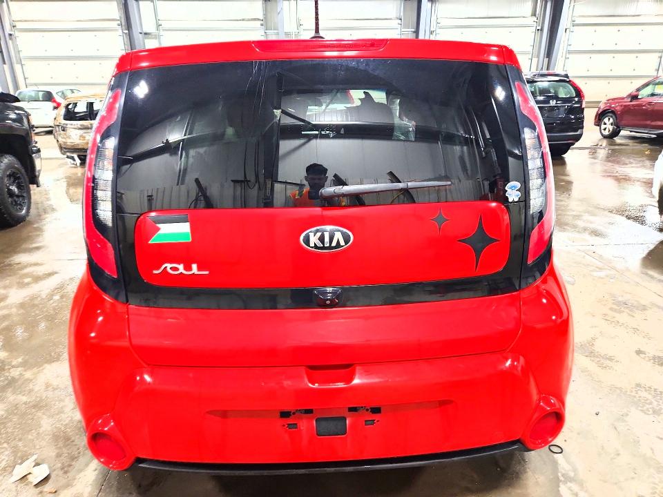 2014 Kia Soul VIN KNDJX3A50E7713166 COPART salvage auction — FRONT END, Mn - Cert Of Title-Prior Salvage, sold $525 on 2026-07-09 (photo 6)