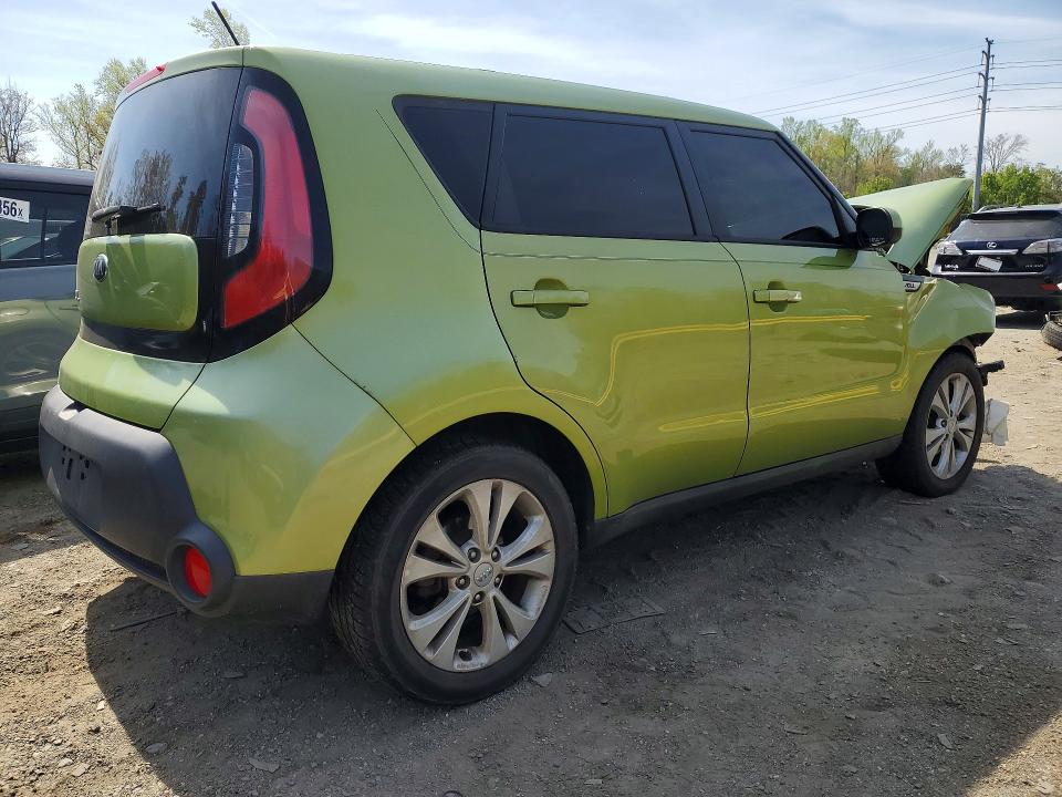 2015 Kia Soul VIN KNDJP3A56F7754662 COPART salvage auction — FRONT END, Md - Cert Of Salvage > 75% Damage, sold $325 on 2026-07-17 (photo 3)