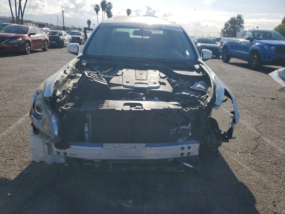2012 Infiniti G VIN JN1CV6AP4CM932585 COPART salvage auction — VANDALISM, Salvage Title, sold $1,400 on 2026-07-14 (photo 5)