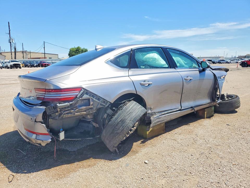 2023 Genesis G80 VIN KMTGE4S1XPU007359 COPART salvage auction — SIDE, FL - CERTIFICATE OF DESTRUCTION, sold $1,150 on 2026-07-20 (photo 3)