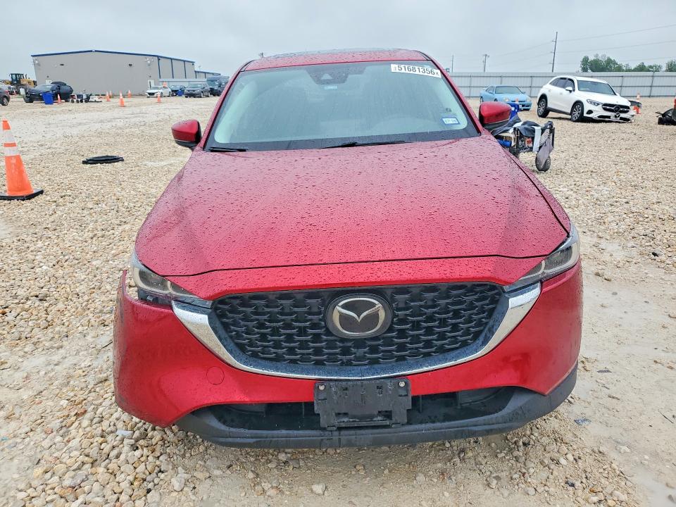 2022 Mazda VIN JM3KFBCM2N0595983 COPART salvage auction — FRONT END, Tx - Salvage Vehicle Title, sold $4,900 on 2026-07-04 (photo 5)