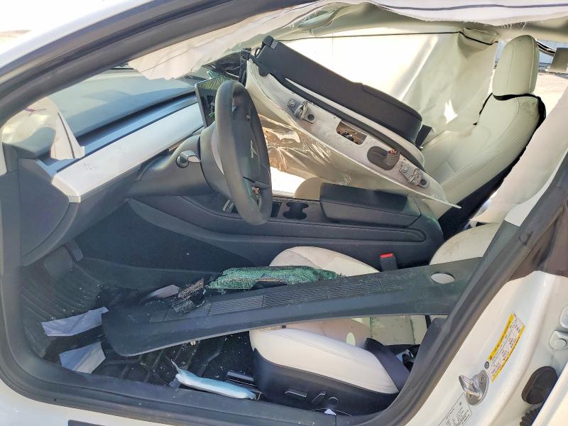 2022 Tesla Model 3 VIN 5YJ3E1EA7NF374670 COPART salvage auction — SIDE, Salvage Title, sold $2,700 on 2026-07-16 (photo 7)