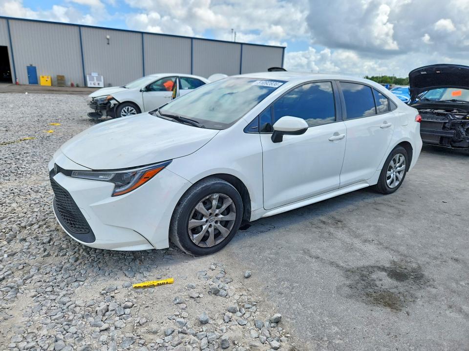 2022 Toyota Corolla VIN JTDEPMAE3N3024480 COPART salvage auction — REAR END, Salvage Title, sold $5,300 on 2026-07-27 (photo 1)