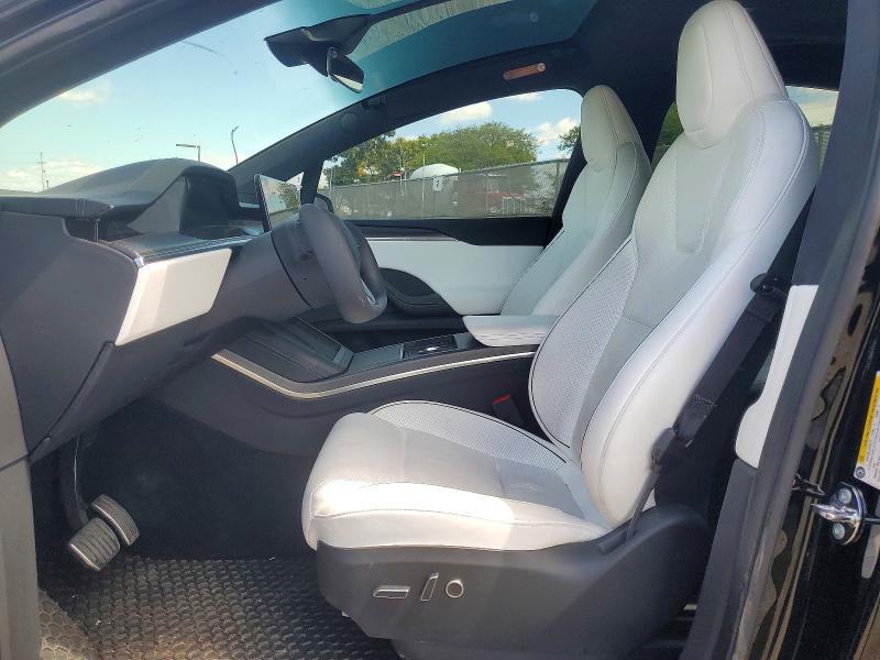 2022 Tesla Model x VIN 7SAXCBE65NF350346 COPART salvage auction — FRONT END, Ca - Salvage Certificate, sold $21,300 on 2026-07-10 (photo 7)