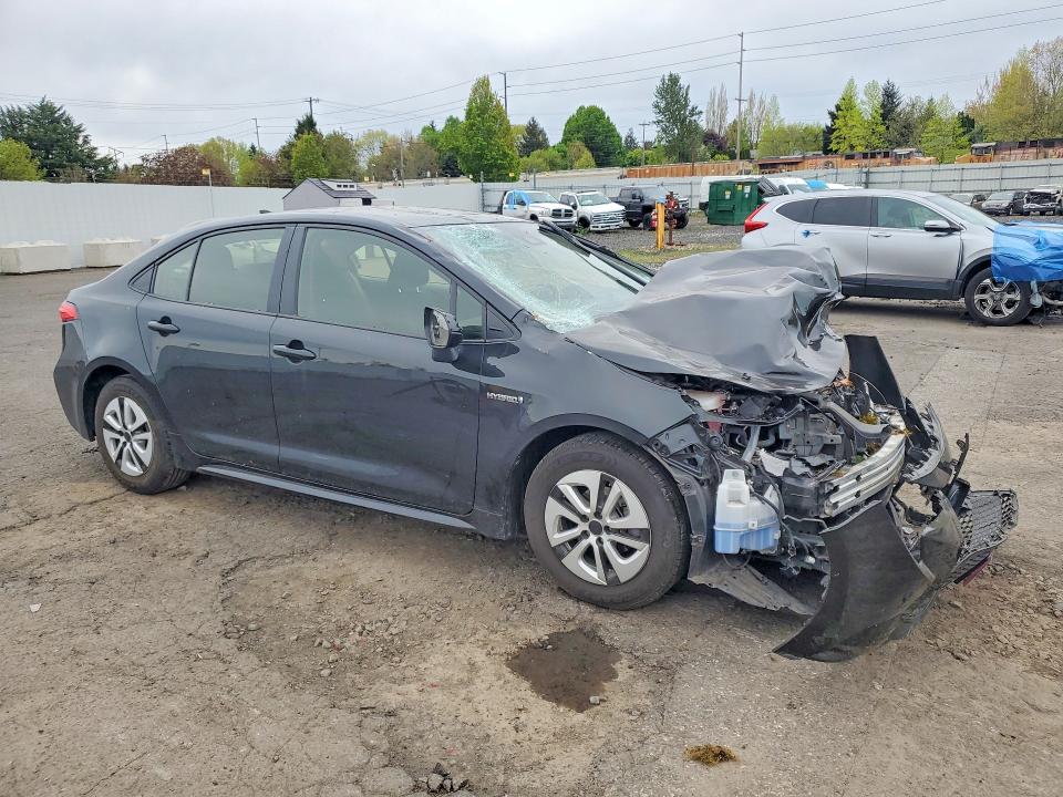 2020 Toyota Corolla VIN JTDEBRBE7LJ023903 COPART salvage auction — FRONT END, Or - Salvage Title Certificate, sold $4,650 on 2026-07-13 (photo 4)