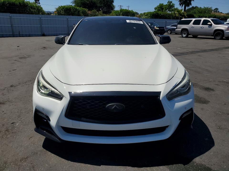 2018 Infiniti Q50 VIN JN1FV7AP1JM461303 COPART salvage auction — REAR END, CA - SALVAGE CERTIFICATE, sold $475 on 2026-07-21 (photo 5)