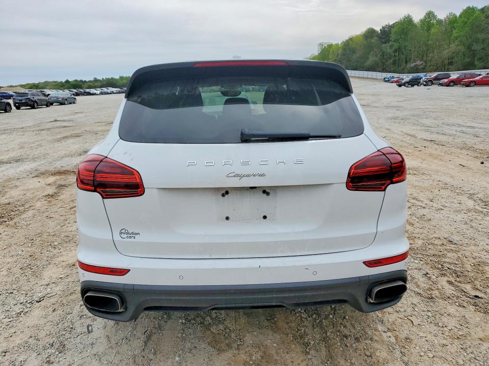 2018 Porsche Cayenne VIN WP1AA2A22JKA06447 COPART salvage auction — FRONT END, Salvage Title, sold $5,700 on 2026-08-05 (photo 6)