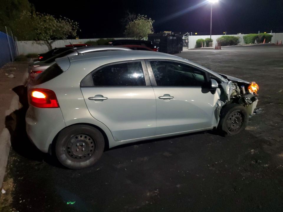 2013 Kia Rio VIN KNADN5A35D6103813 COPART salvage auction — FRONT END, NV - SALVAGE TITLE, sold $425 on 2026-07-02 (photo 3)