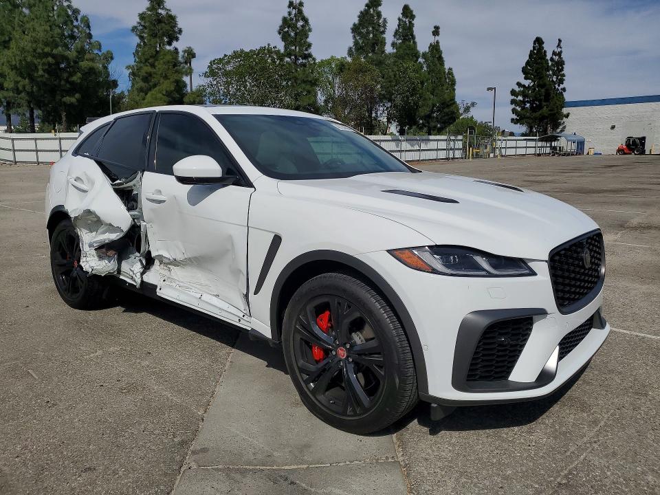 2022 Jaguar F-pace VIN SADCZ2EE1NA696926 COPART salvage auction — SIDE, Ca - Salvage Certificate, sold $29,500 on 2026-07-30 (photo 4)