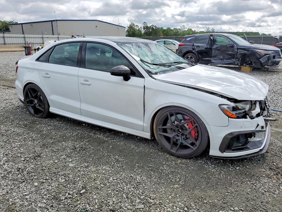 2018 Audi Rs3 VIN WUABWGFF9J1905864 COPART salvage auction — FRONT END, SC - CERT OF TITLE-SALVAGE, sold $12,300 on 2026-07-08 (photo 4)