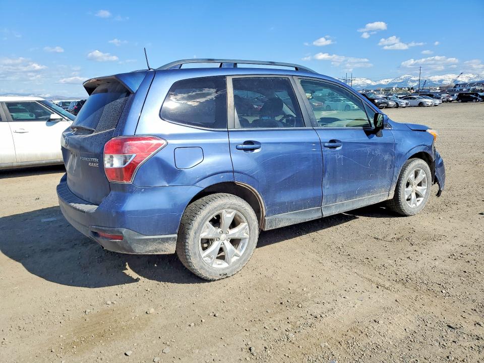 2014 Subaru Forester VIN JF2SJAHCXEH467575 COPART salvage auction — FRONT END, Mt - Salvage Certificate Of A Vehic, sold $1,550 on 2026-07-14 (photo 3)