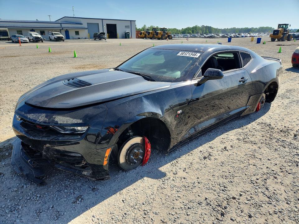 2021 Chevrolet Camaro VIN 1G1FH1R76M0119176 COPART salvage auction — VANDALISM, Nc - Salvage Certificate Of Title, sold $8,100 on 2026-07-27 (photo 1)