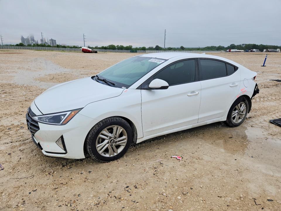 2019 Hyundai VIN 5NPD84LF8KH437817 COPART salvage auction — REAR END, Tx - Salvage Vehicle Title, sold $2,750 on 2026-07-09 (photo 1)