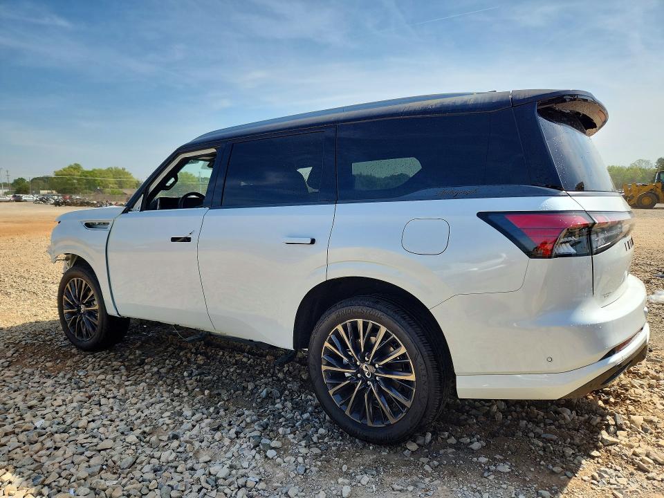 2025 Infiniti VIN JN8AZ3CC2S9604718 COPART salvage auction — FRONT END, Al - Cert Of Title-Salvage Title, sold $57,500 on 2026-08-12 (photo 2)